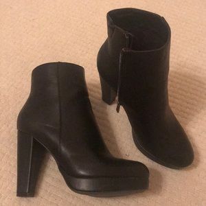 Faux Leather Charlotte Russe Booties (4”)